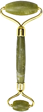 Массажер для лица, зеленый - Lash Brow Roller Jade Premium — фото N1