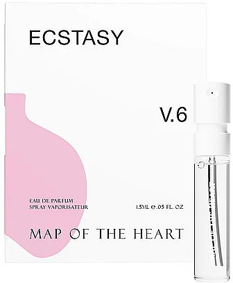 Map Of The Heart V.6 Pink Heart - Парфюмированная вода (пробник) — фото N1