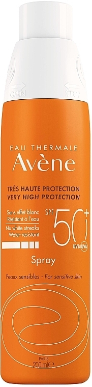 Сонцезахисний спрей - Avene Eau Thermale Sun Very High Protection Spray SPF50