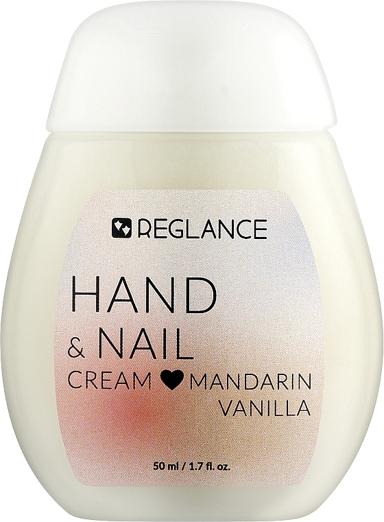 Крем для рук "Mandarin-Vanilla" - Reglance Hand & Nail Cream — фото N1