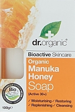 Мило "Мед манука" - Dr. Organic Bioactive Skincare Organic Manuka Honey Soap — фото N1