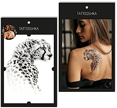 Парфумерія, косметика Тимчасове тату "Леопард" - Tattooshka