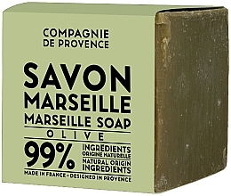 Мило "Оливкове" - Compagnie De Provence Marseille Olive Soap Cube — фото N2