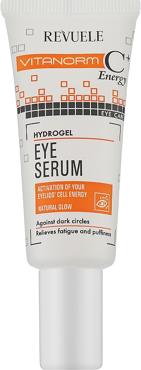 Гідрогелева сироватка для повік - Revuele Vitanorm C+ Energy Hydrogel Eye Serum