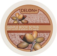 Духи, Парфюмерия, косметика Скраб для тела "Какао и Масло Ши" - Delon Laboratories Cocoa and Shea Butter Body Scrub