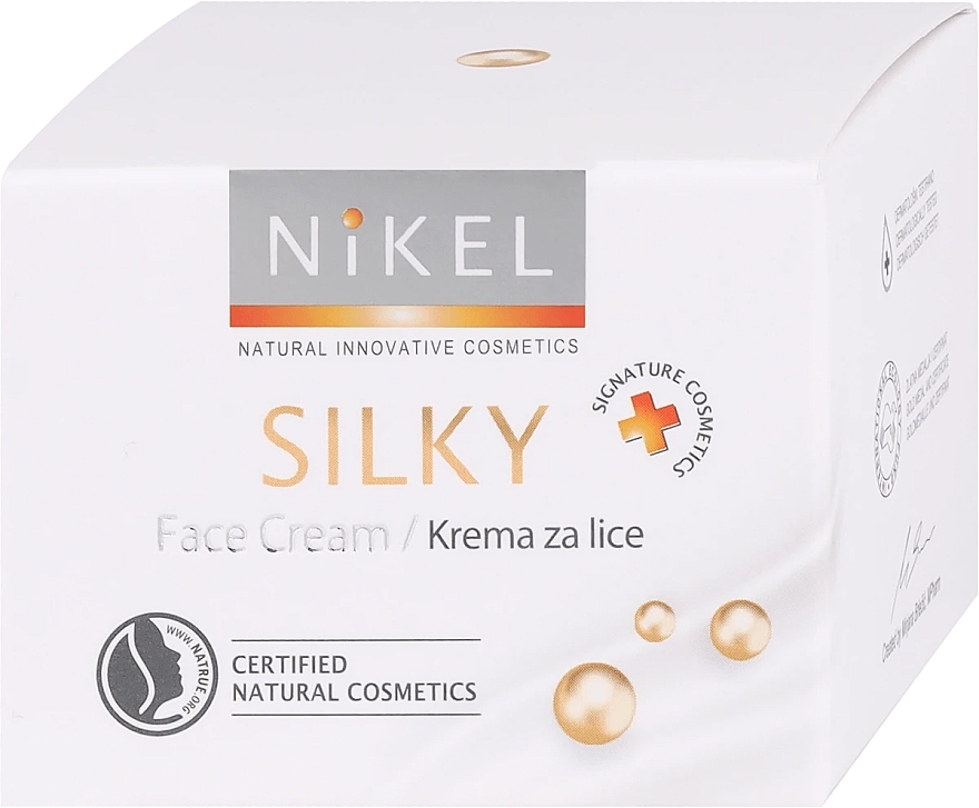 Крем для лица - Nikel Silky Face Cream — фото N1