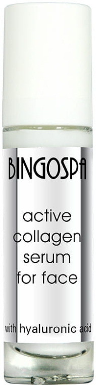 Активная сыворотка коллагена с гиалуроновой кислотой - BingoSpa Active Face Serum — фото N2