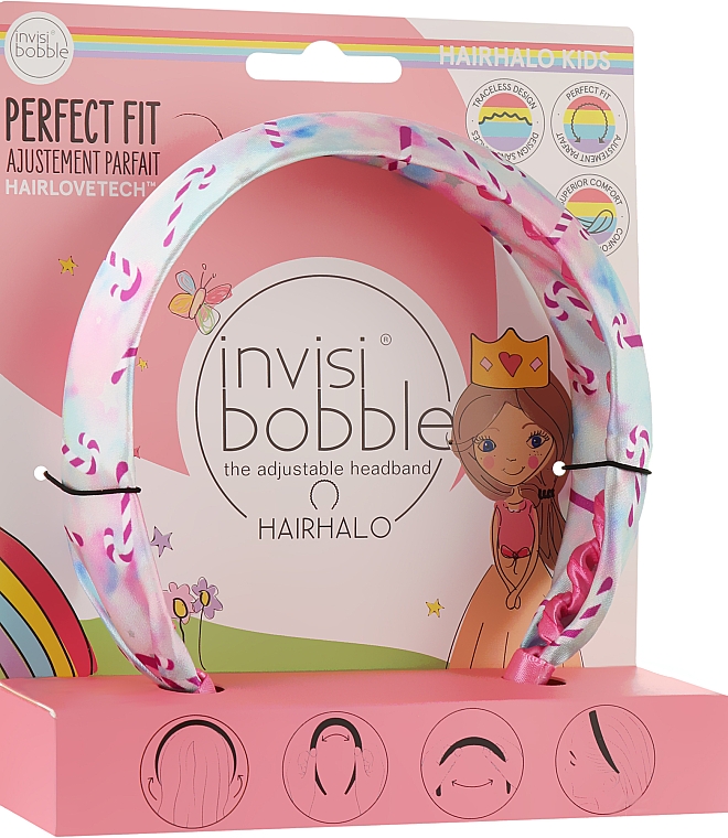 Ободок для волос - Invisibobble Kids Hairhalo Cotton Candy Dreams — фото N1