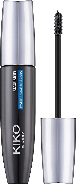 Водостійка туш для вій - Kiko Milano Maxi Mod Waterproof Mascara — фото N1