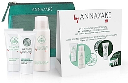 Парфумерія, косметика Набір - Annayake Wakame Anti-Ageing Beauty Ritual Set (f/gel/30ml + f/lot/50ml + f/cream/30ml)