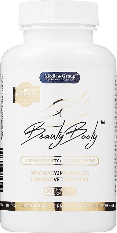 Харчова добавка для гарних сідниць - Medica-Group Beauty Booty — фото N1