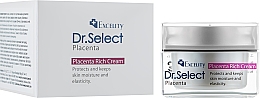 Насичений крем, який потужно зволожує, для обличчя й зони навколо очей - Dr.Select Excelity Placenta Rich Cream — фото N2