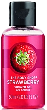 Духи, Парфюмерия, косметика Гель для душа - The Body Shop Strawberry Shower Gel (мини)