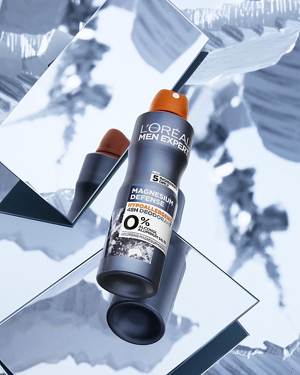 Дезодорант-антиперспирант для тела "Защита Магния" - L'oreal Paris Men Expert Magnesium Defence 48H Deodorant  — фото N2