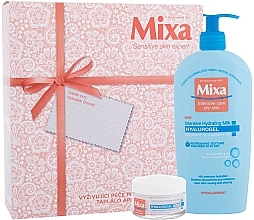 Духи, Парфюмерия, косметика Набор - Mixa Set For Dry And Sensitive Skin (cr/50ml + b/milk/400ml)