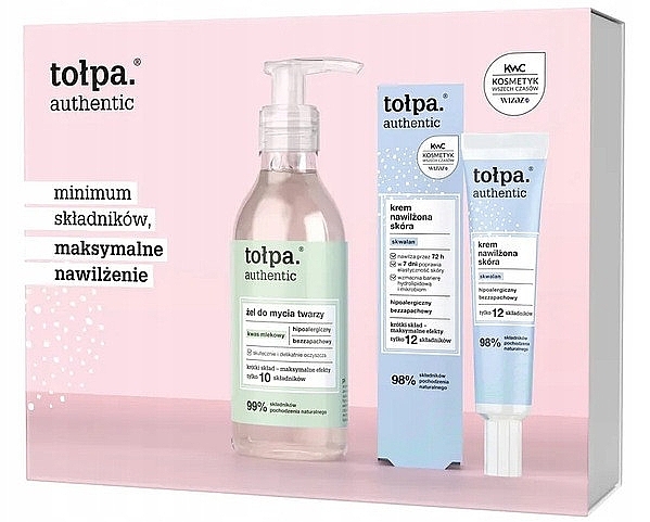 Набор - Tolpa Authentic (cl/gel/195ml + f/cr/40ml) — фото N1