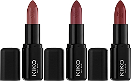 Набор - Kiko Milano Smart Fusion Lipstick (pomade/3х3g) — фото N2