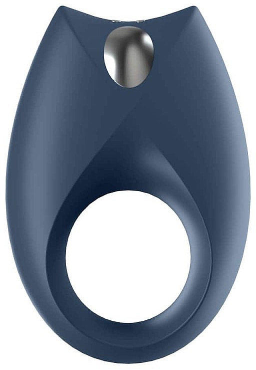 Эрекционное кольцо, синее - Satisfyer Ring Royal One — фото N1