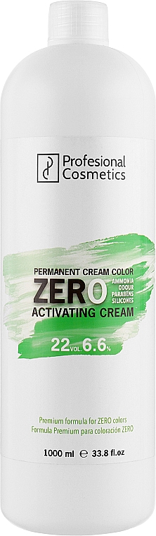 Окислитель 6.6% - Profesional Cosmetics Zero Activating Cream — фото N1