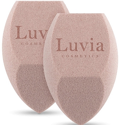 Набор спонжей для макияжа Candy, 2 шт. - Luvia Cosmetics Diamond Make-up Sponge Set — фото N1