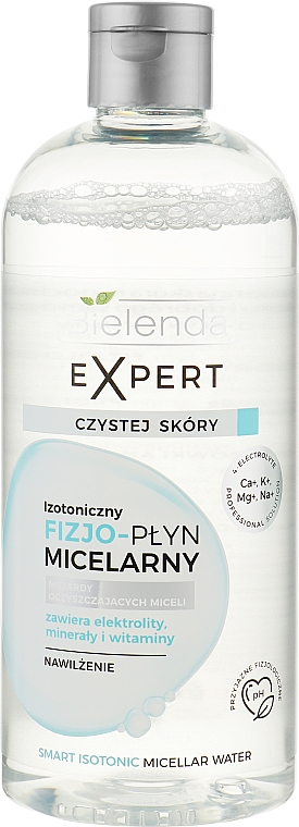 Физио-мицеллярная жидкость для снятия макияжа "Увлажнение" - Bielenda Expert