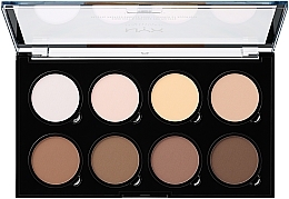 УЦЕНКА Палетка для контурирования - NYX Professional Makeup Highlight & Contour Pro Palette * — фото N2