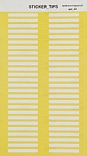 Парфумерія, косметика Наклейки на тіпси, жовті - Sticker Tips