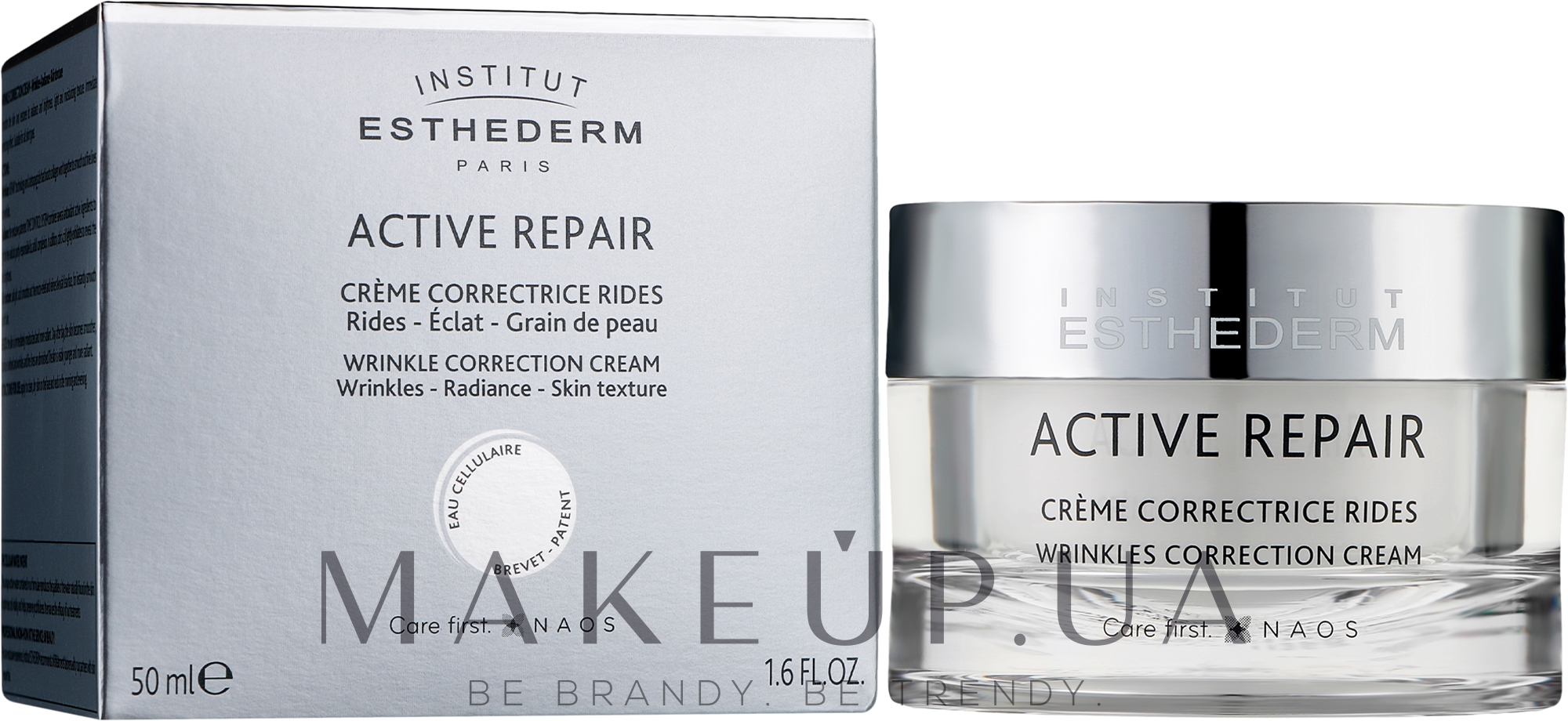 Відновлювальний крем для обличчя проти зморшок - Institut Esthederm Active Repair Wrinkle Correction Cream — фото 50ml