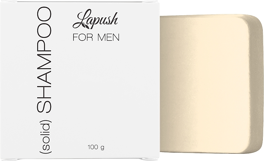 Твердий шампунь для чоловіків - Lapush Solid Shampoo For Man