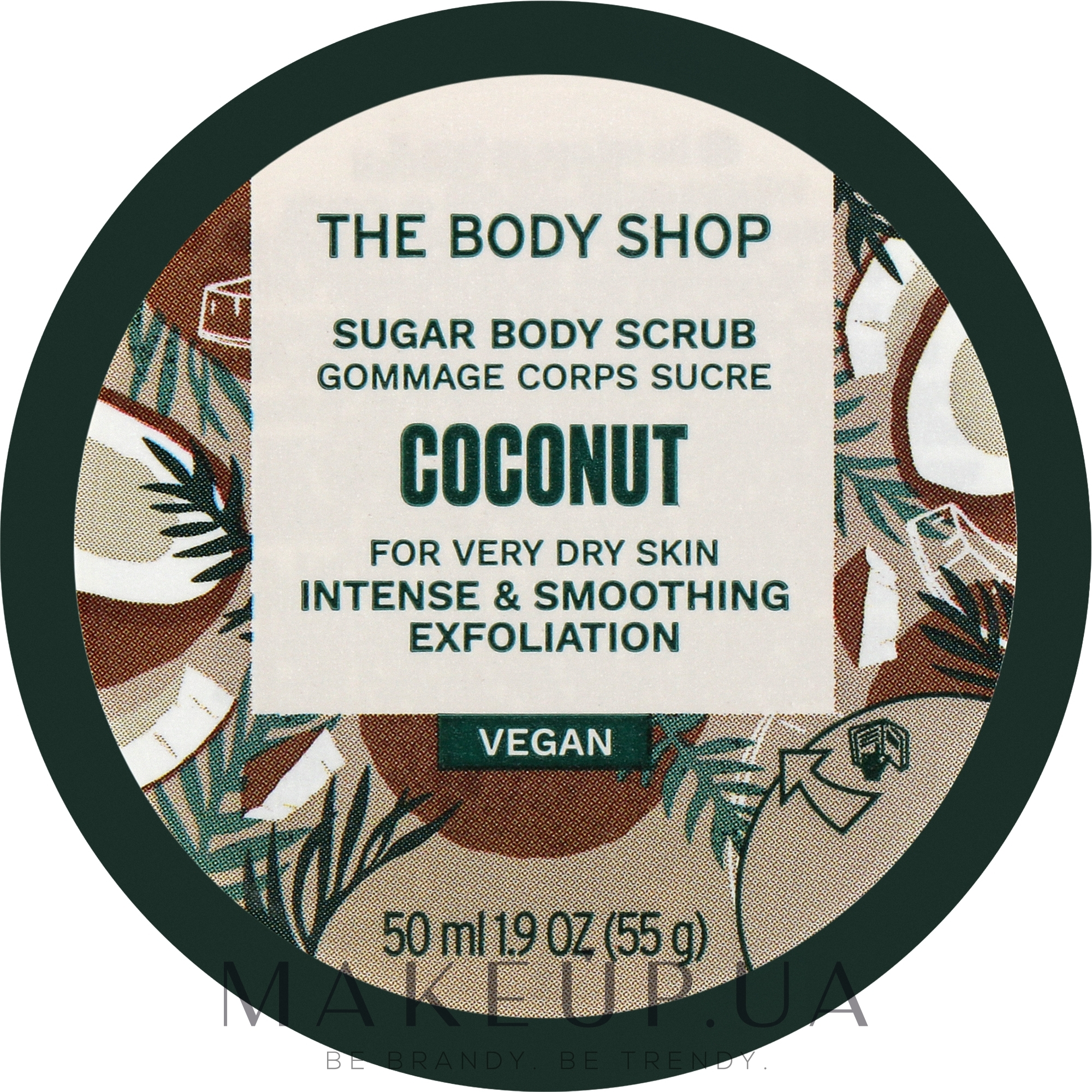 Скраб для тіла "Кокос" - The Body Shop Coconut Exfoliating Cream Body Scrub — фото 50ml