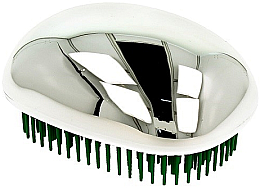 Щетка для волос, сияющая серебристая - Twish Spiky 3 Hair Brush Shining Silver — фото N1