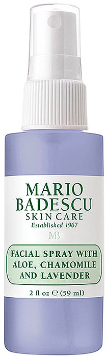 Спрей для обличчя з алое, ромашкою й лавандою - Mario Badescu Facial Spray Aloe, Chamomile And Lavender