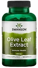 Травяная добавка "Экстракт оливковых листьев" - Swanson Olive Leaf Extract 500 mg — фото N2