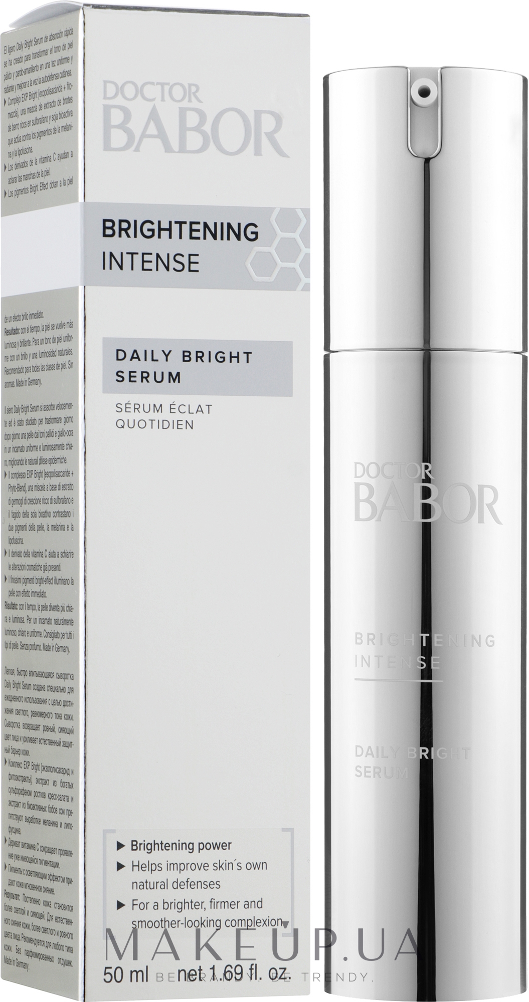 Освітлювальна сироватка для обличчя - Doctor Babor Brightening Intense Daily Bright Serum — фото 50ml