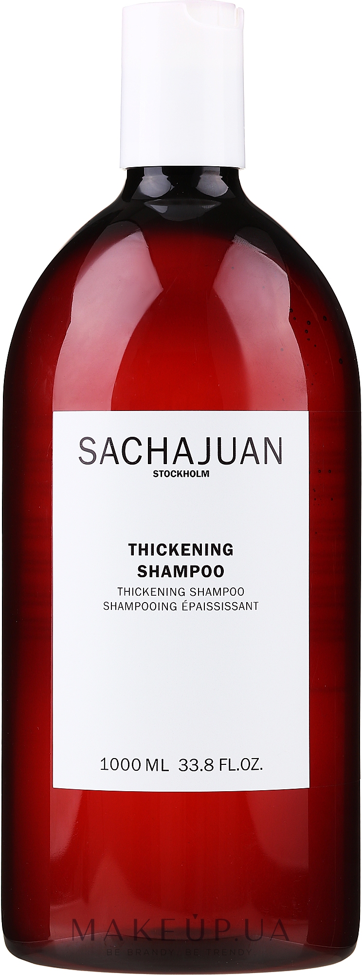 Ущільнюючий шампунь - Sachajuan Stockholm Thickening Shampoo — фото 1000ml
