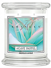 Парфумерія, косметика Ароматична свічка в банці - Kringle Candle Agave Pastel