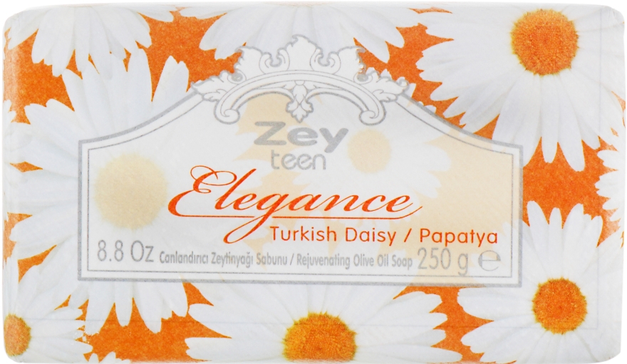 Натуральное оливковое мыло "Маргаритка" - Olivos Zey Teen Elegance Turkish Daisy Soap