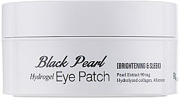 Гидрогелевые патчи под глаза с черным жемчугом - Esfolio Black Pearl Hydrogel Eye Patch — фото N4