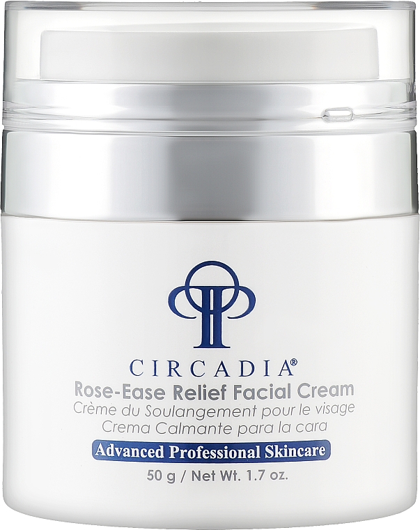 Крем для чутливої шкіри з розмарином від куперозу та розацеа - Circadia Rose-Ease Relief Cream — фото N1