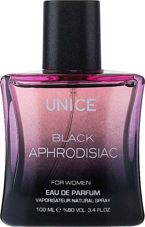 Unice Black Aphrodisiac - Парфюмированная вода — фото N1