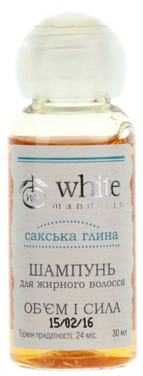 Шампунь для волос "Сакская глина" - White Mandarin (пробник)