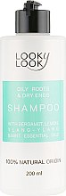 Парфумерія, косметика Шампунь для жирних коренів і сухих кінчиків - Looky Look Oily Roots & Dry Ends Shampoo