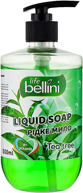 Жидкое мыло с ароматом чайного дерева - Bellini Life — фото N1