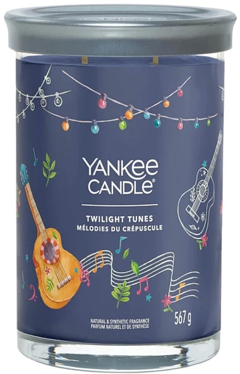 Ароматична свічка у склянці "Сутінкові мелодії", 2 ґноти - Yankee Candle Twilight Tunes Singnature — фото N1