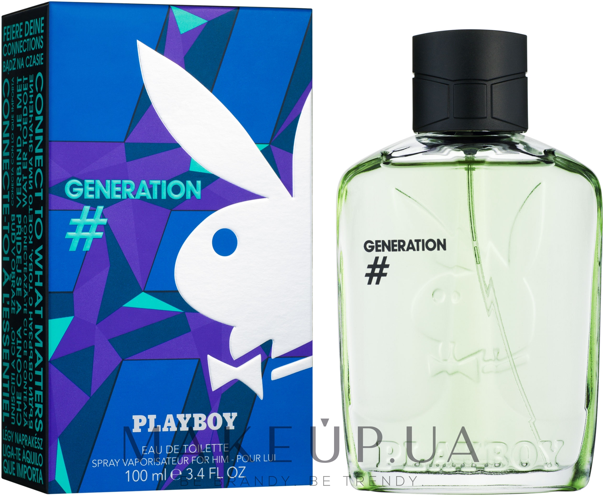 Playboy Generation For Him - Туалетна вода — фото 100ml