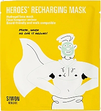 Парфумерія, косметика Гідрогелева маска для обличчя - Siwon Heroes' Recharging Mask