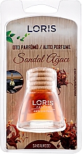 Ароматична підвіска для автомобіля "Сандал" - Loris Parfum — фото N2