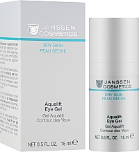 Гель для повік - Janssen Cosmetics Dry Skin Aqualift Eye Gel — фото N2