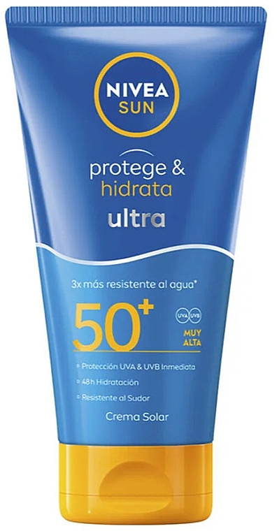 Сонцезахисний лосьйон для обличчя - NIVEA Sun Protect & Moisturize Ultra Spf50 — фото N1