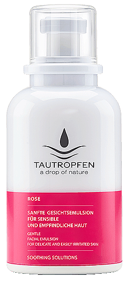 Ніжна емульсія для чутливої шкіри - Tautropfen Rose Gentle Facial Emulsion — фото N2